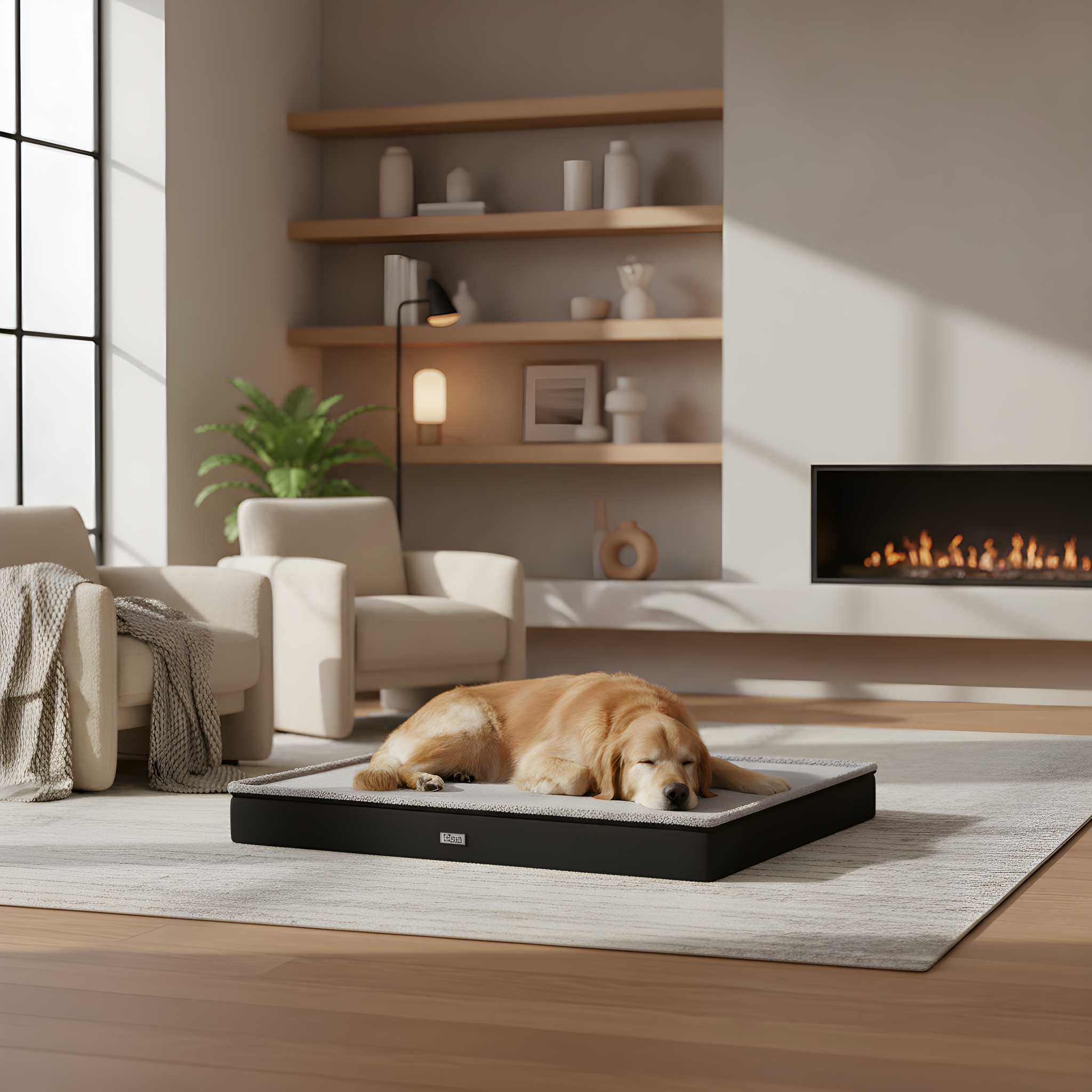 Premium Flat Cushion Dog Bed - Size Extra Large