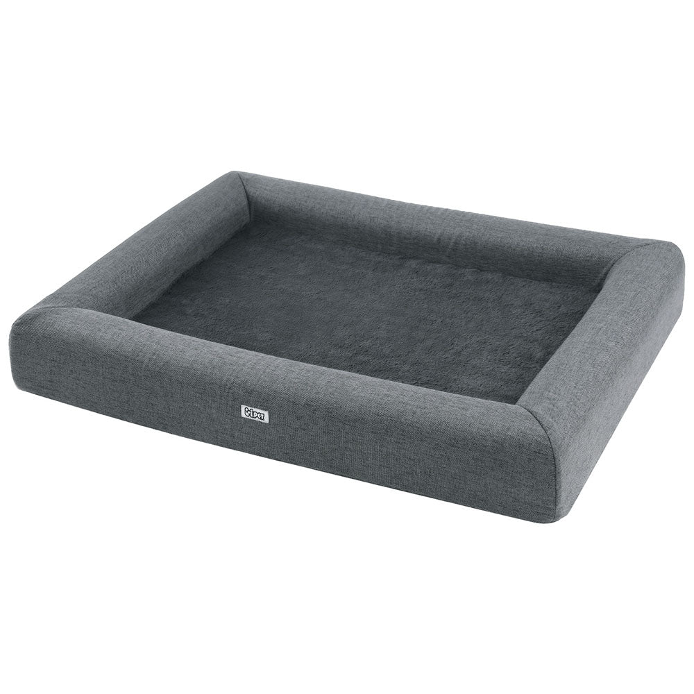 Premium Cushioned Dog Bed - Size Large
