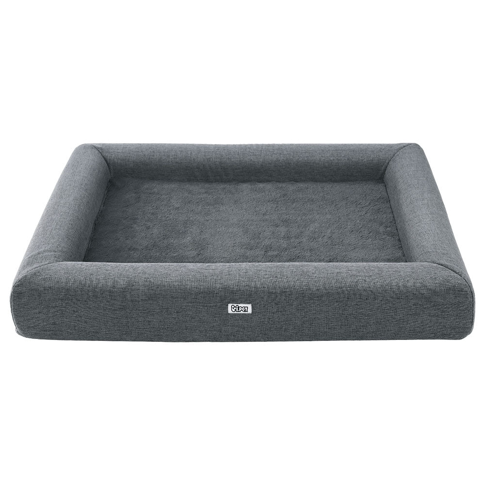 Premium Cushioned Dog Bed - Size Large